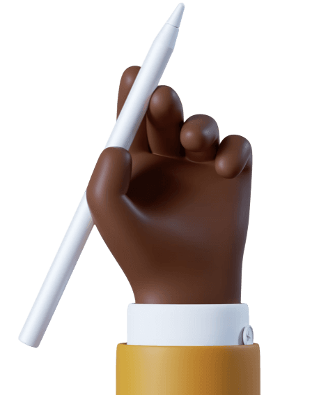 Raised hand